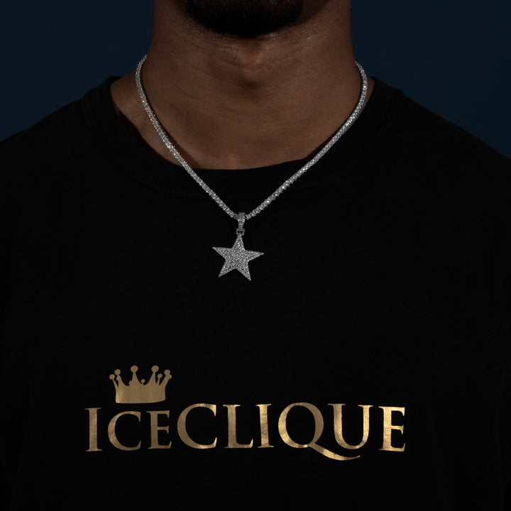 Star Pendant - Moissanite & S925