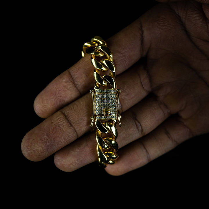 14mm Cuban Bracelet
