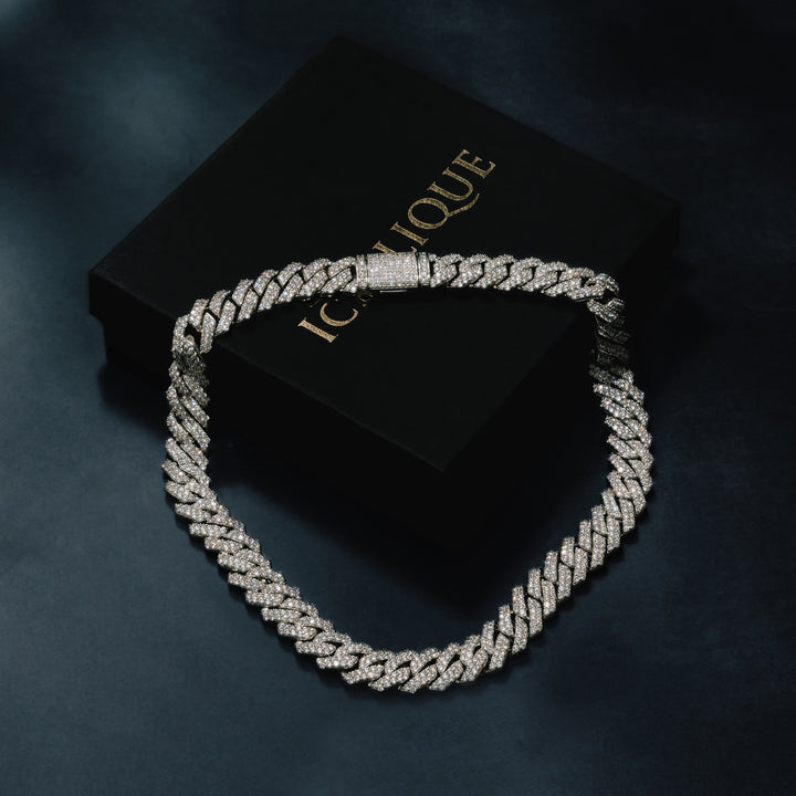 14MM Prong Cuban Chain & Bracelet Bundle