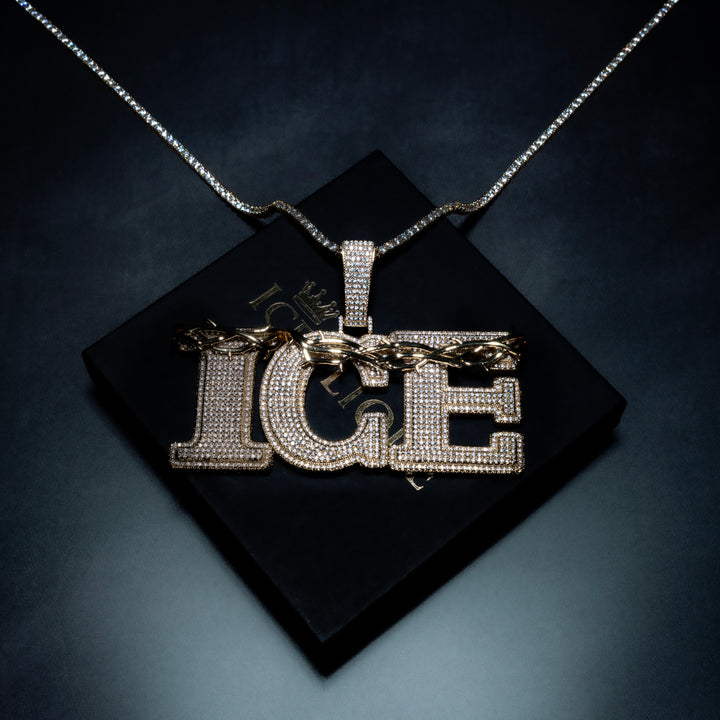 Custom Thorn Letter Pendant