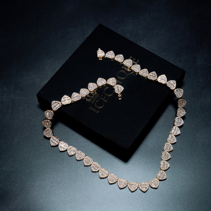 10MM Heart Link Chain
