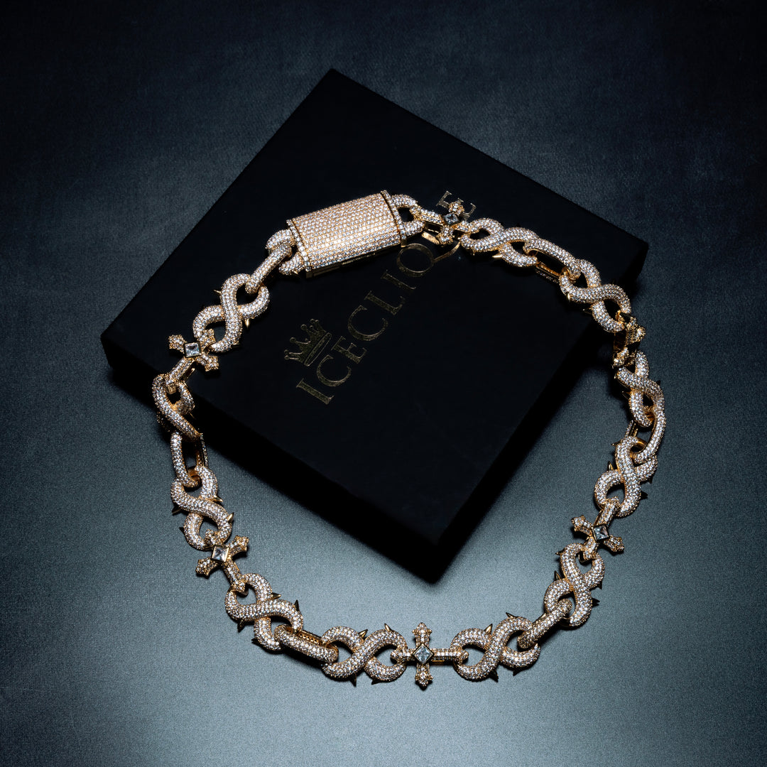 18MM Infinity Cross Link Chain