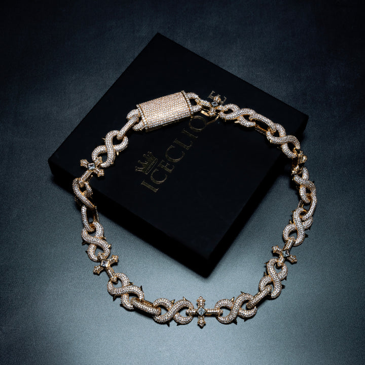 18MM Infinity Cross Link Chain