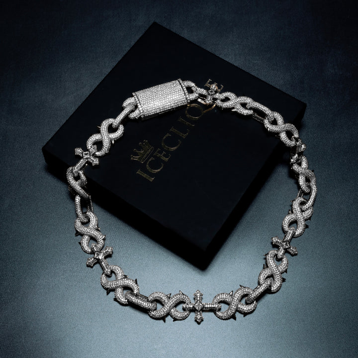 18MM Infinity Cross Link Chain
