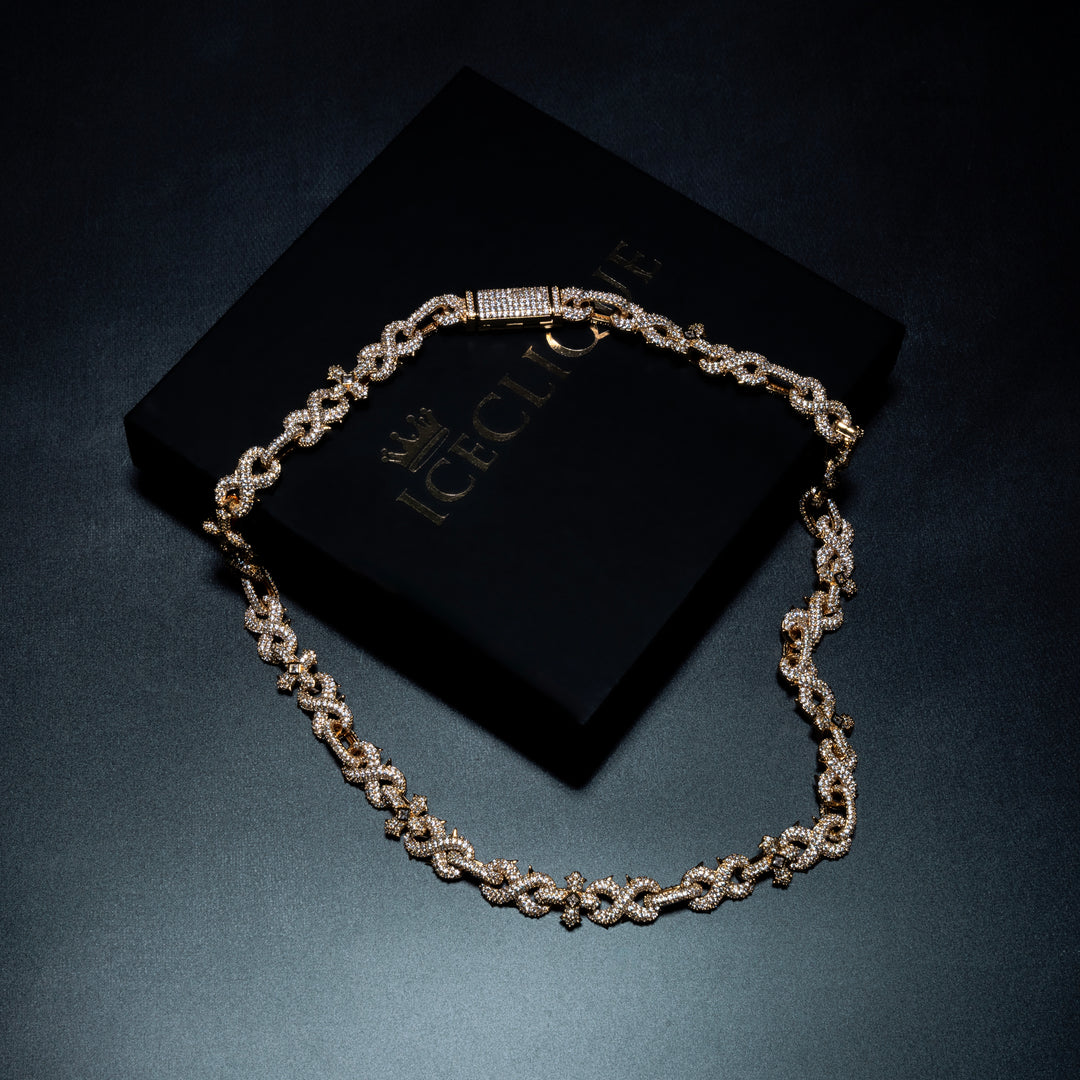 14MM Infinity Cross Link Chain