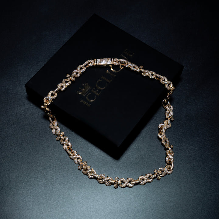 14MM Infinity Cross Link Chain