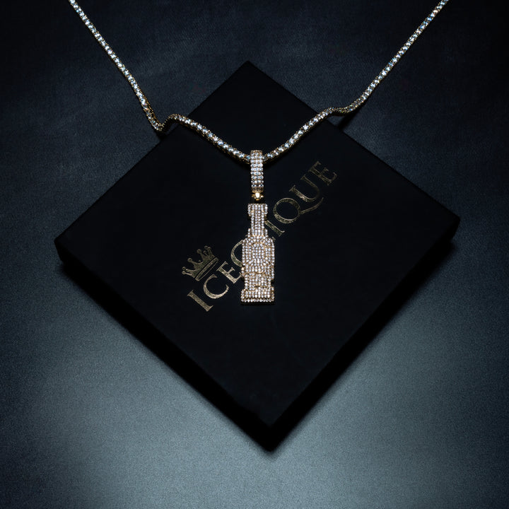 Custom Vertical Letter Pendant