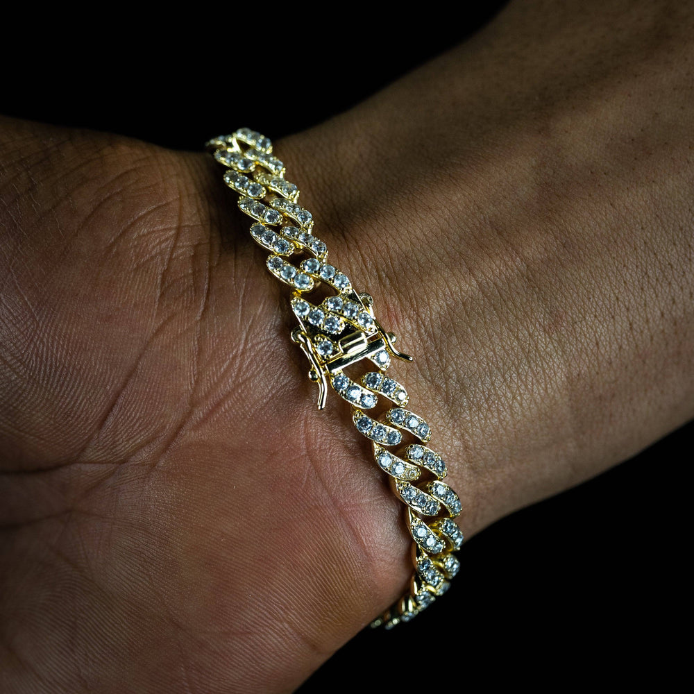 9mm Cuban Bracelet - ICECLIQUE JEWELRY 