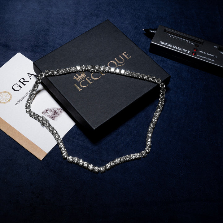 6.5MM Tennis Chain - Moissanite & S925