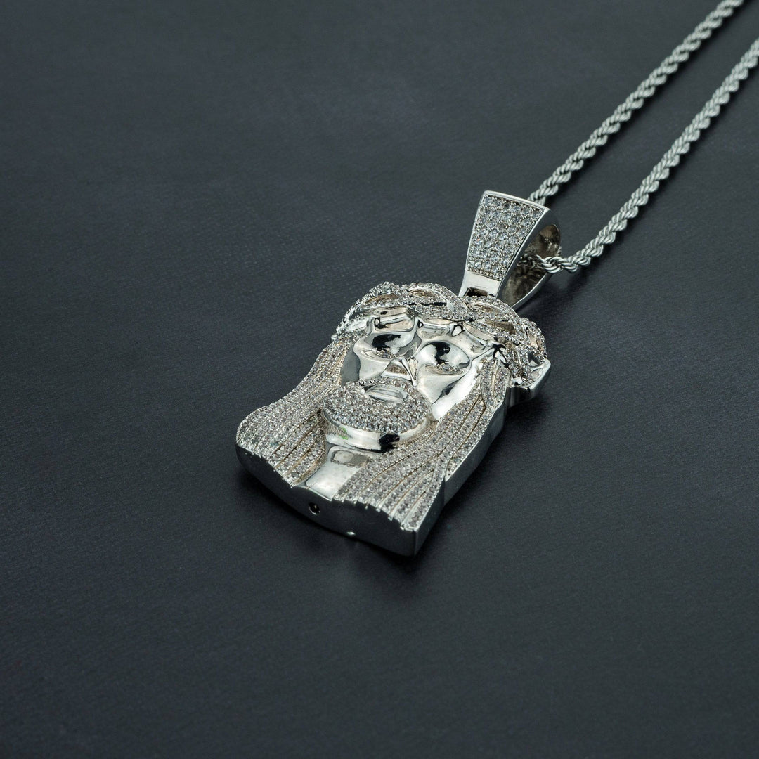 Iced Jesus Pendant