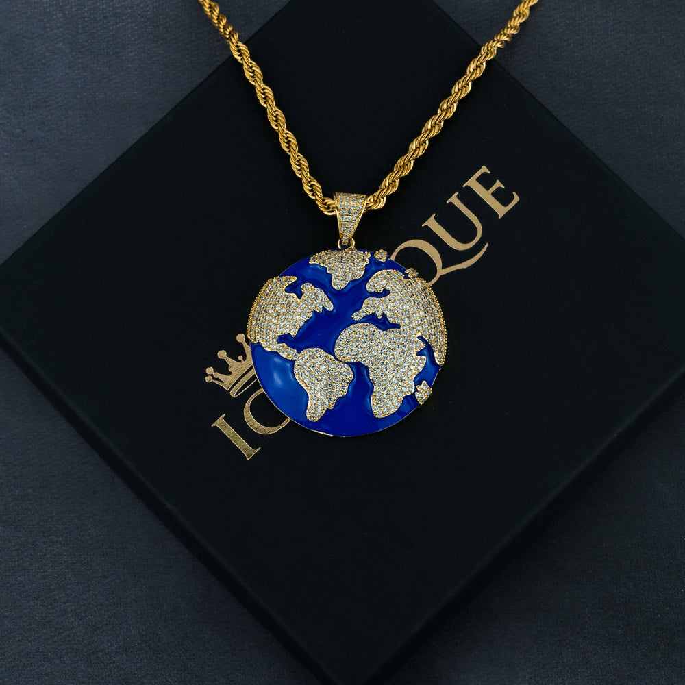 Iced Earth Pendant - ICECLIQUE JEWELRY 