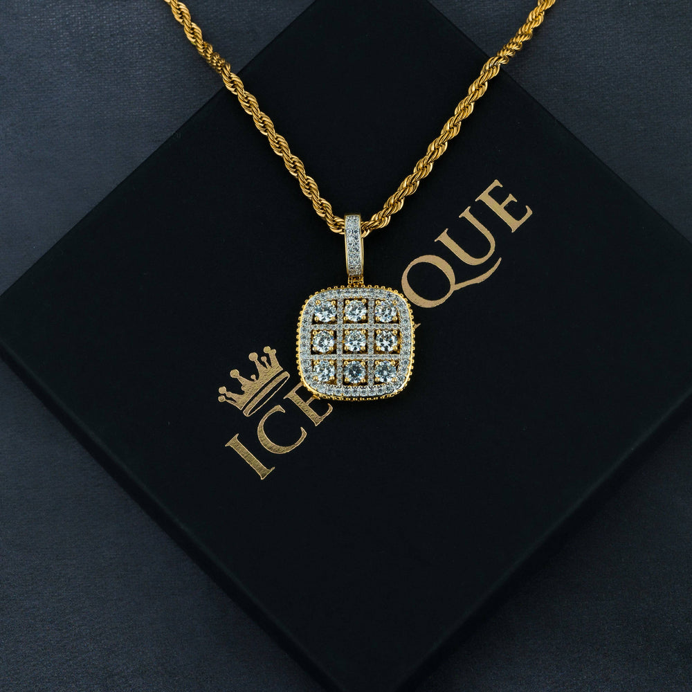 Solitaire Pendant - ICECLIQUE JEWELRY 