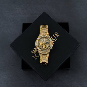 Iced Out v2 Baguette Watch – ICECLIQUE JEWELRY