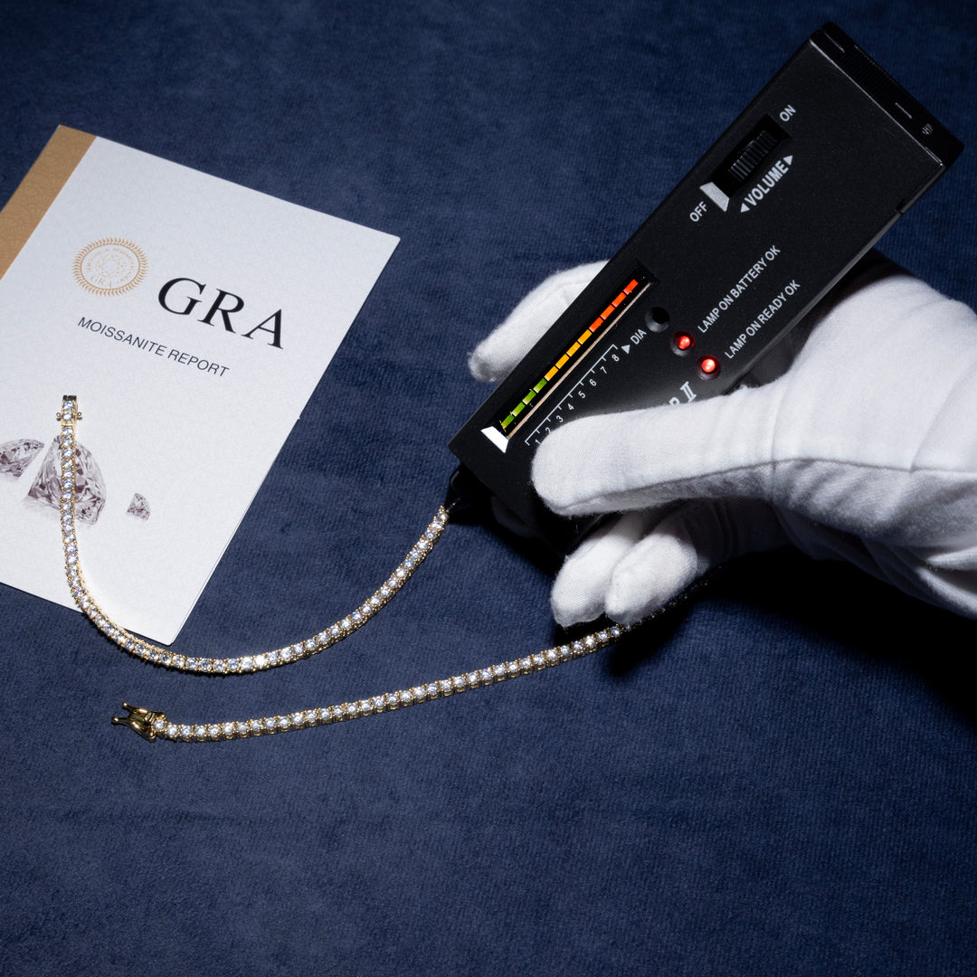 3-6.5MM Tennis Chain - Moissanite & S925