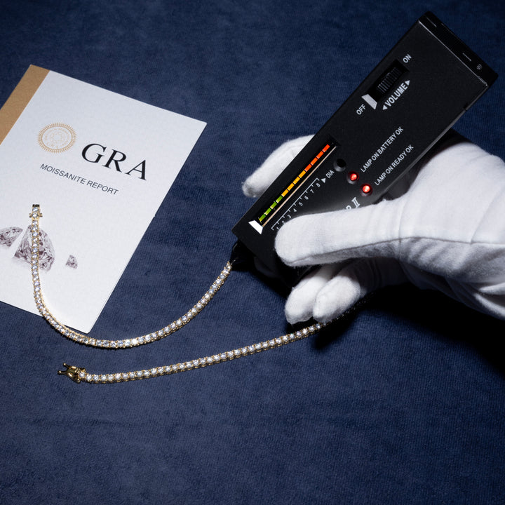 3-6.5MM Tennis Chain - Moissanite & S925