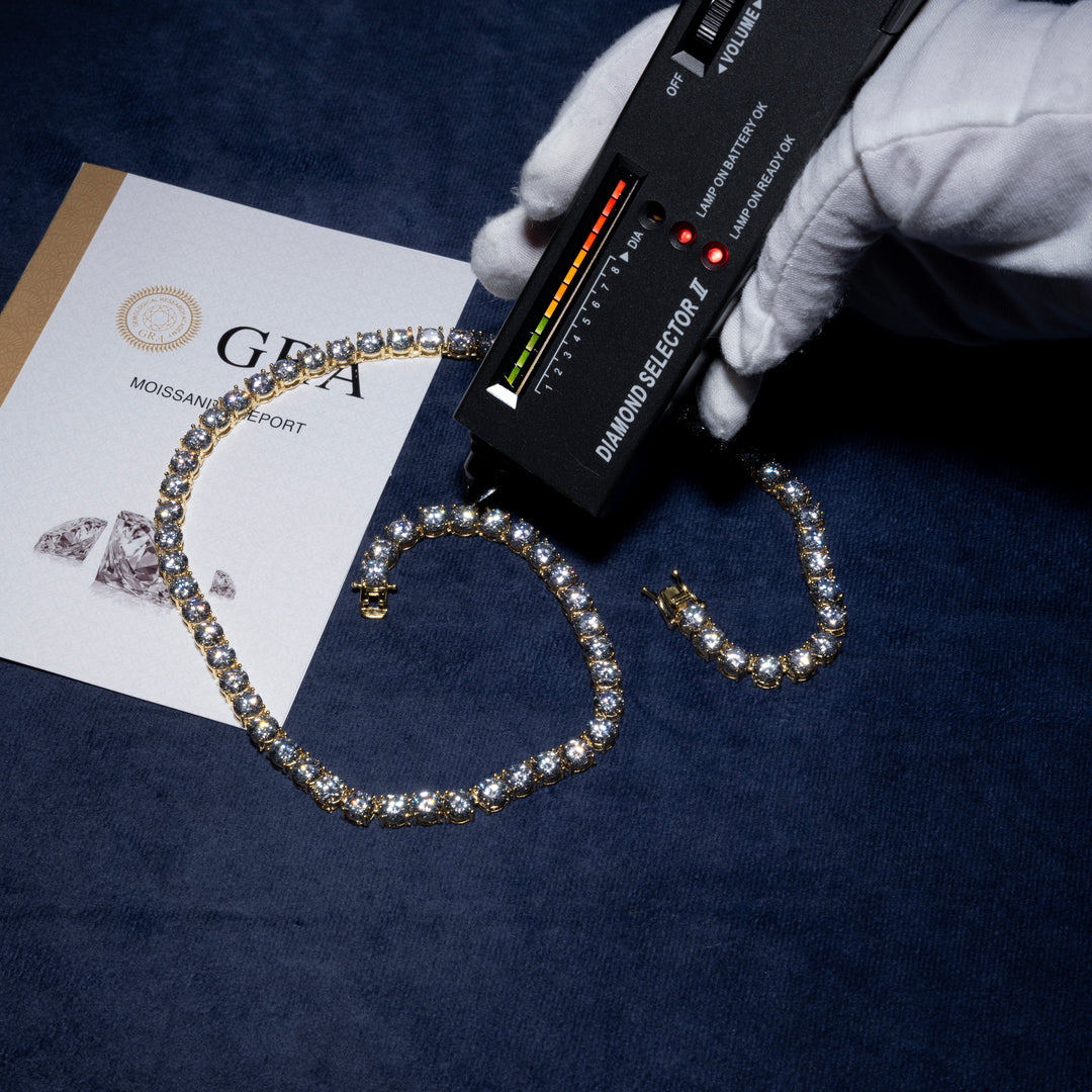 3-6.5MM Tennis Chain - Moissanite & S925