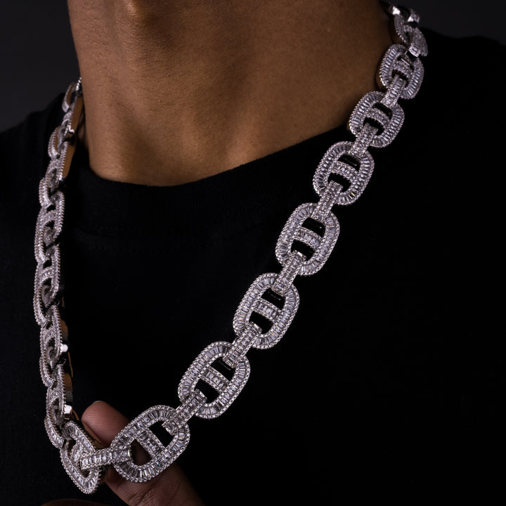 18mm Mariner Baguette Chain