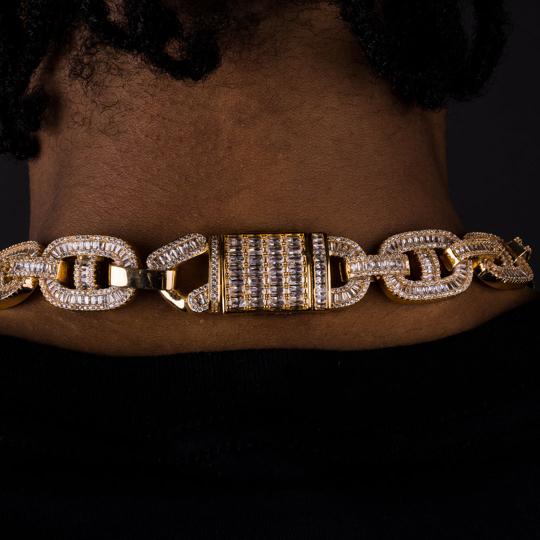 18mm Mariner Baguette Chain