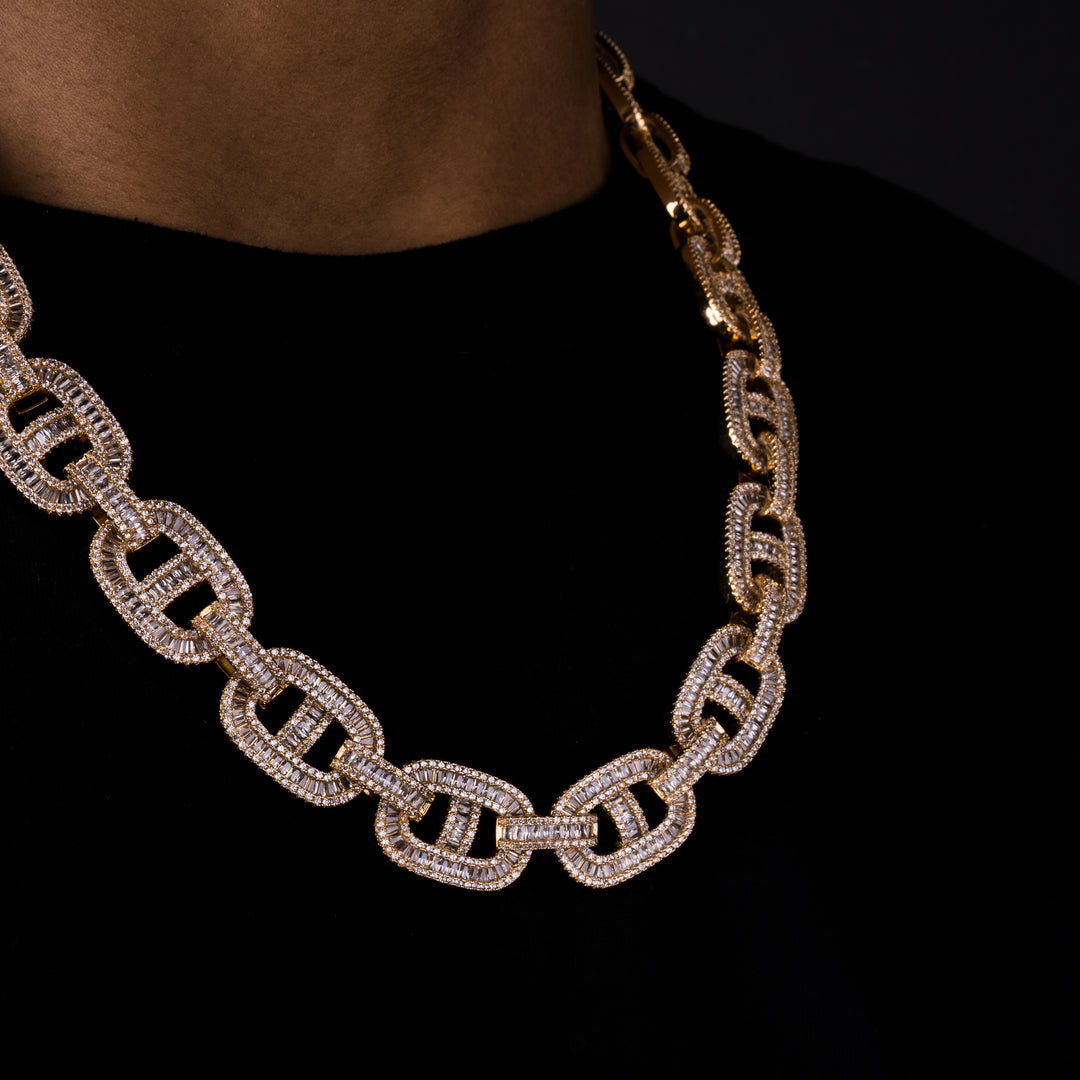18mm Mariner Baguette Chain