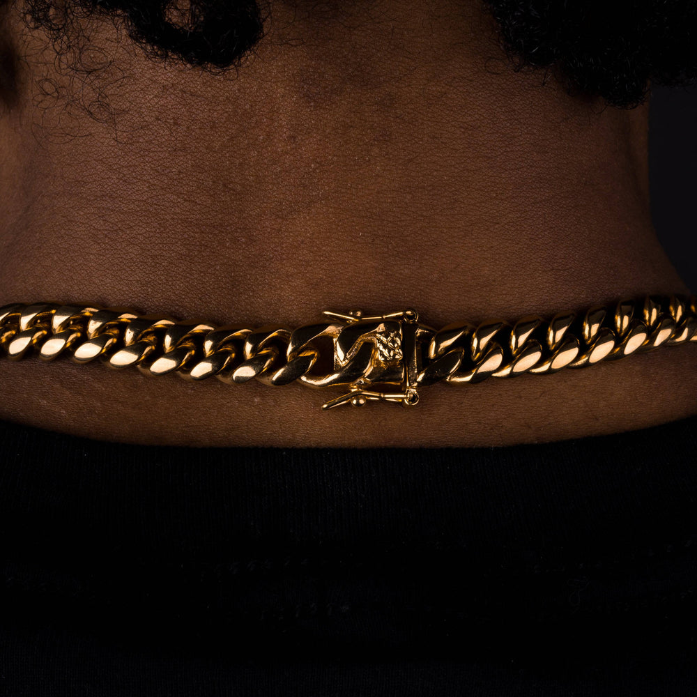 10mm Cuban Chain - ICECLIQUE JEWELRY 