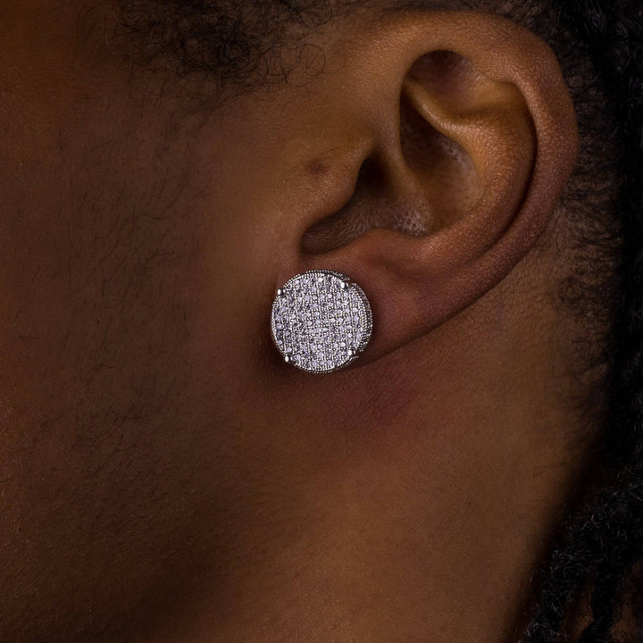 14mm Round XL Cluster Earrings