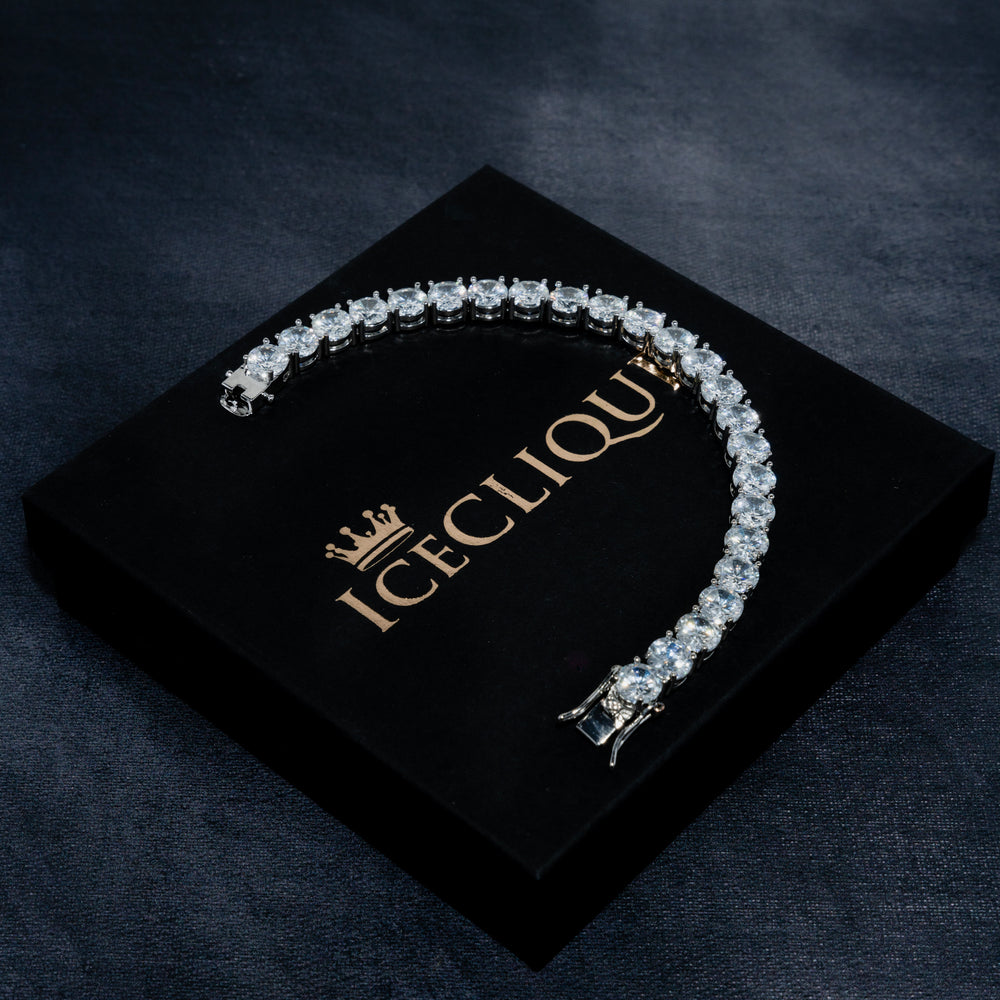 8MM Tennis Bracelet - ICECLIQUE JEWELRY 