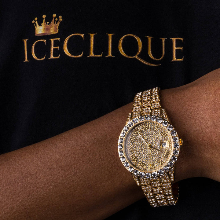 Iced Monaco Watch