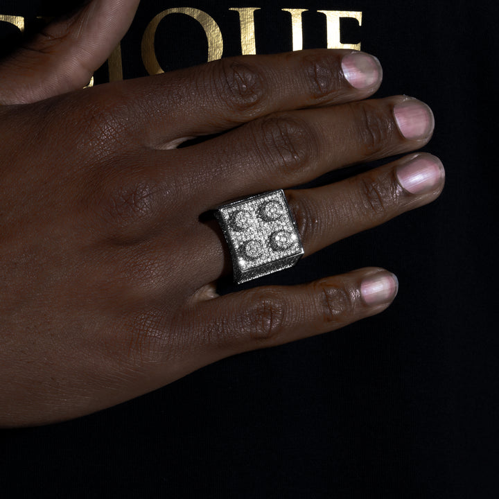 Block Ring - ICECLIQUE JEWELRY 