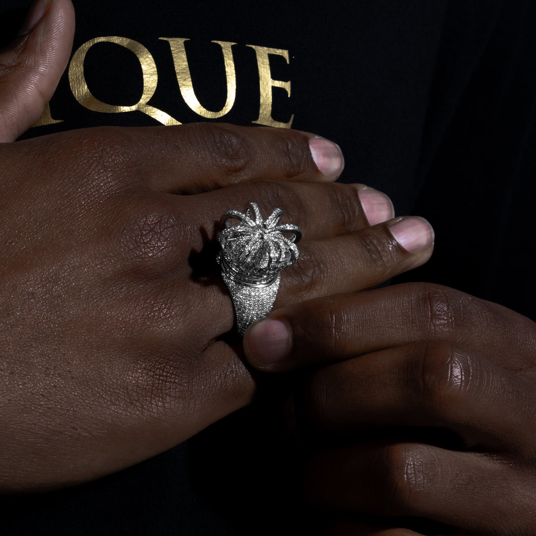 Crown Ring - ICECLIQUE JEWELRY 