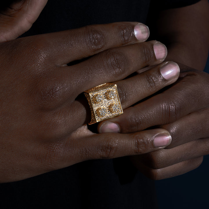 Block Ring - ICECLIQUE JEWELRY 