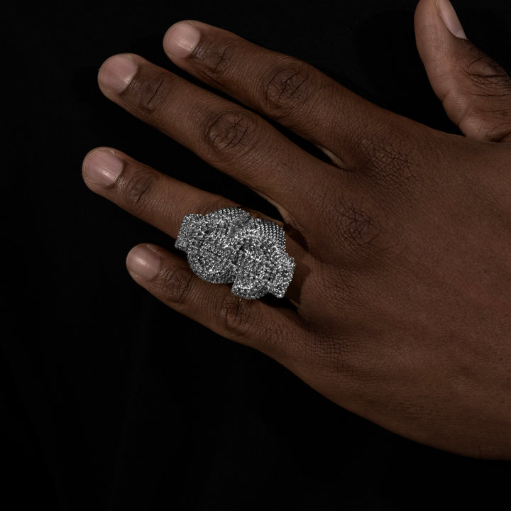 Dollar Ring - Moissanite & S925