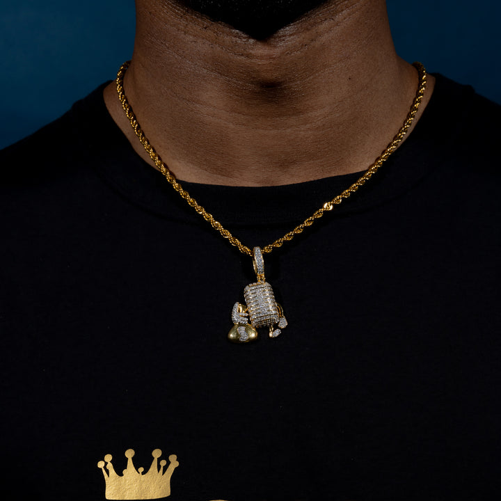 Mic Stacks Pendant