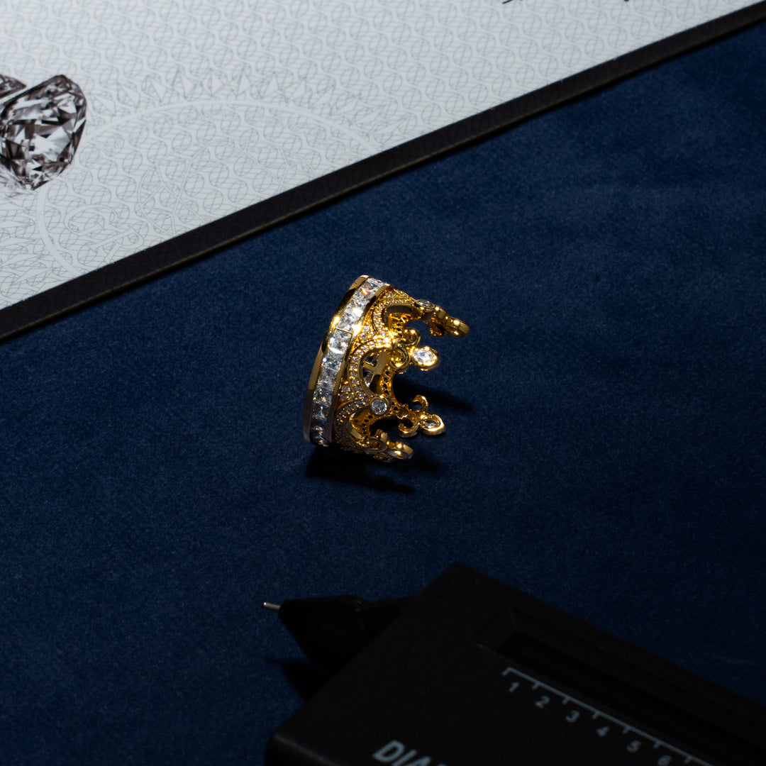Crown Ring - Moissanite & S925