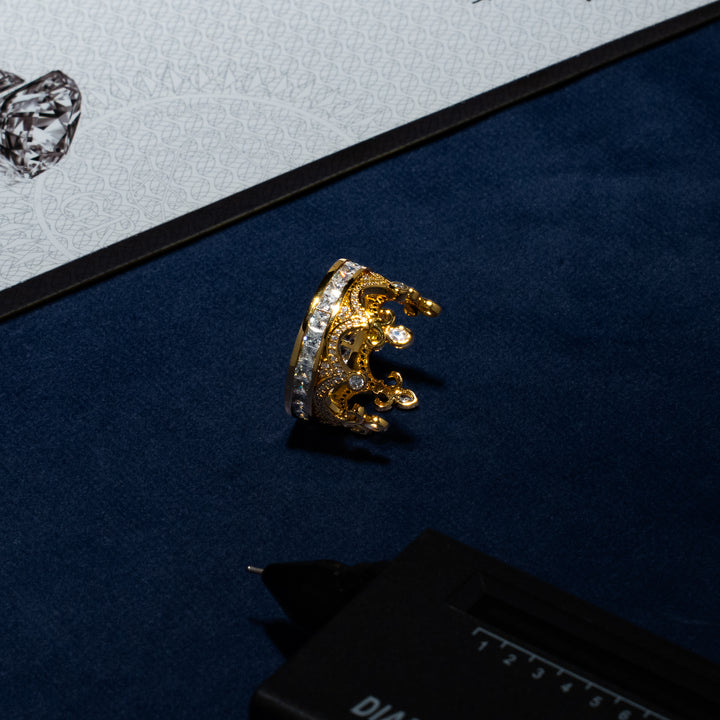 Crown Ring - Moissanite & S925