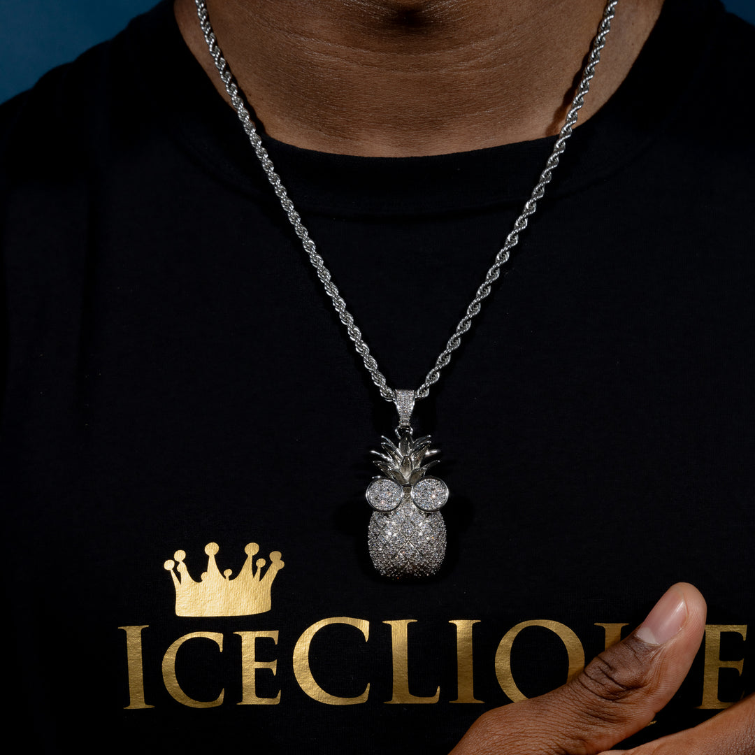 Iced Pineapple Pendant