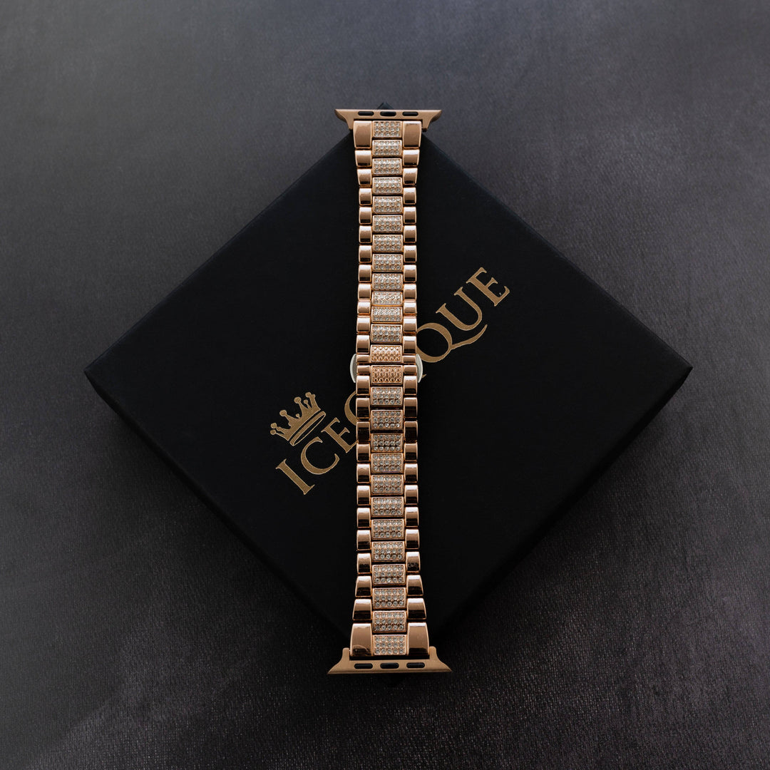 Iced Out Apple Watch Band