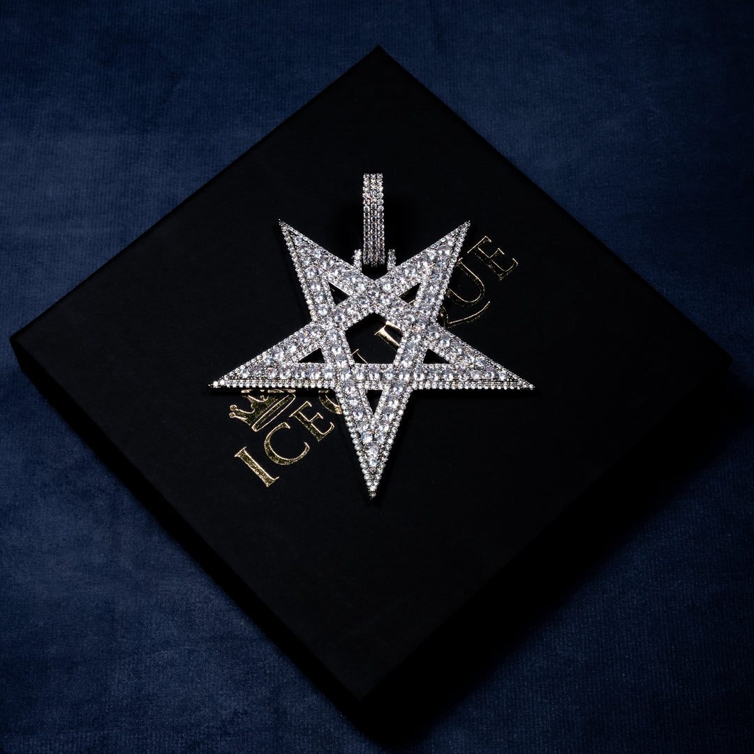 Pentagram Pendant - ICECLIQUE JEWELRY 