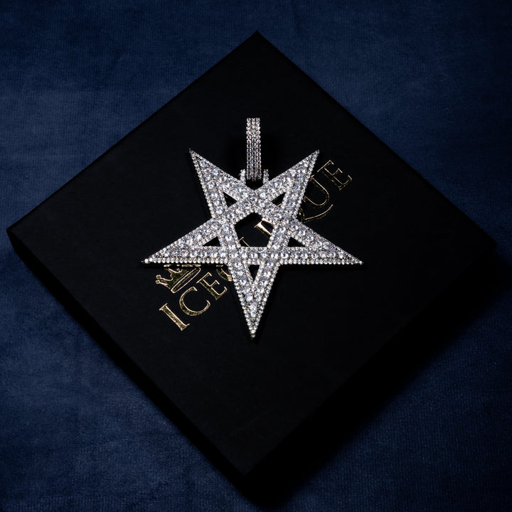 Pentagram Pendant - ICECLIQUE JEWELRY 