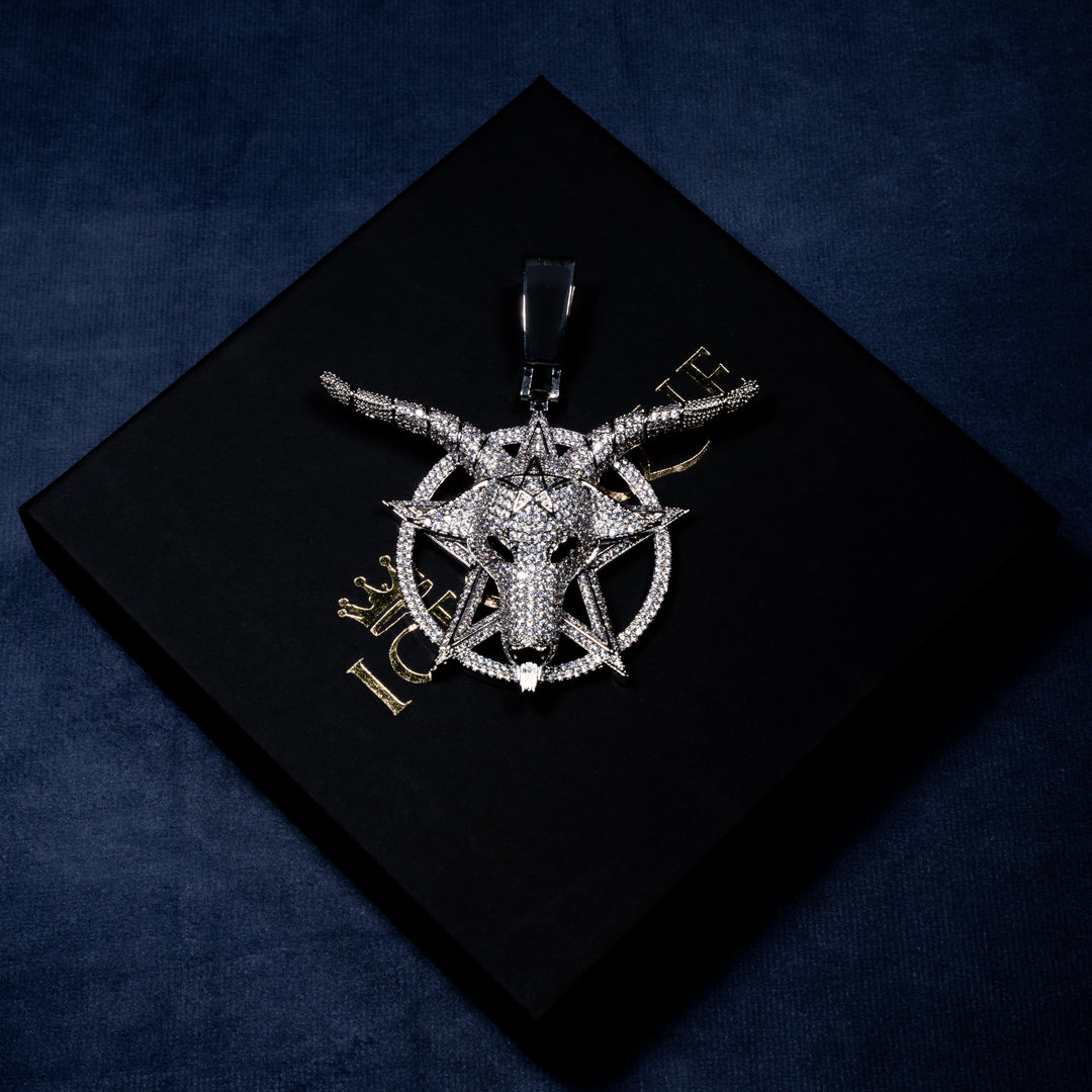 Goat Star Pendant - ICECLIQUE JEWELRY 