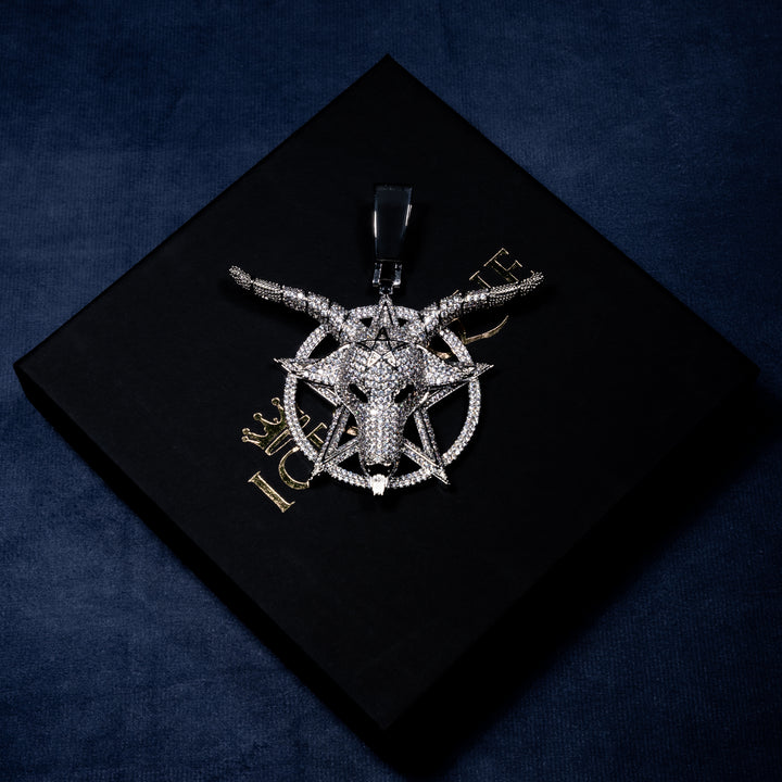 Goat Star Pendant - ICECLIQUE JEWELRY 