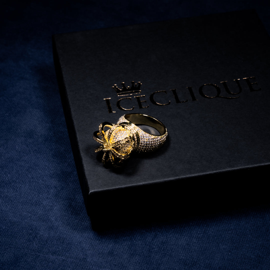 Crown Ring - ICECLIQUE JEWELRY 