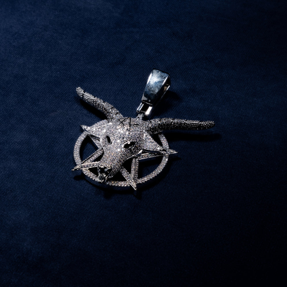 Goat Star Pendant - ICECLIQUE JEWELRY 