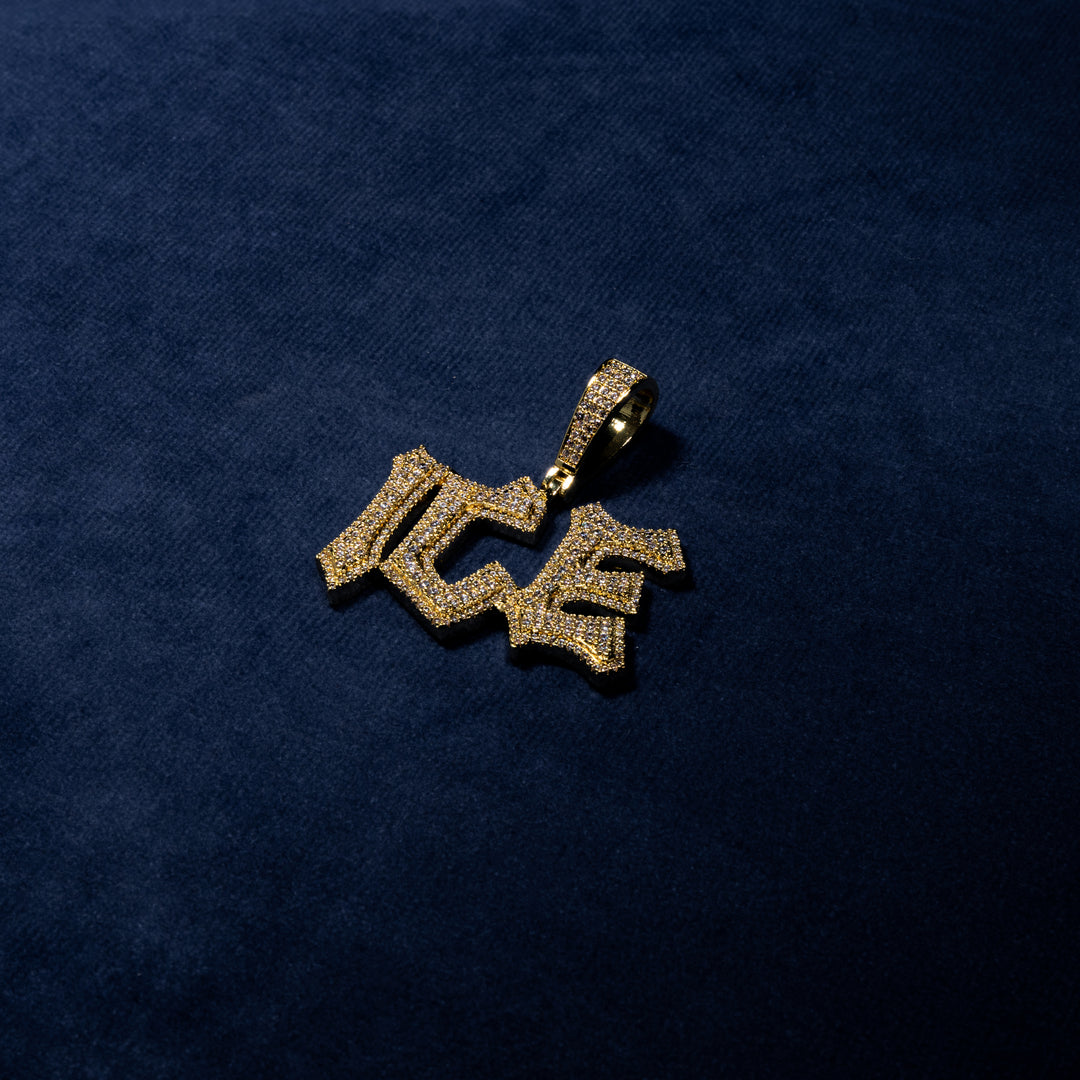Custom Cartoon Letter Pendant - ICECLIQUE JEWELRY 