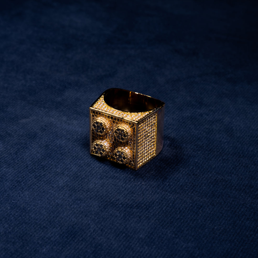 Block Ring - ICECLIQUE JEWELRY 