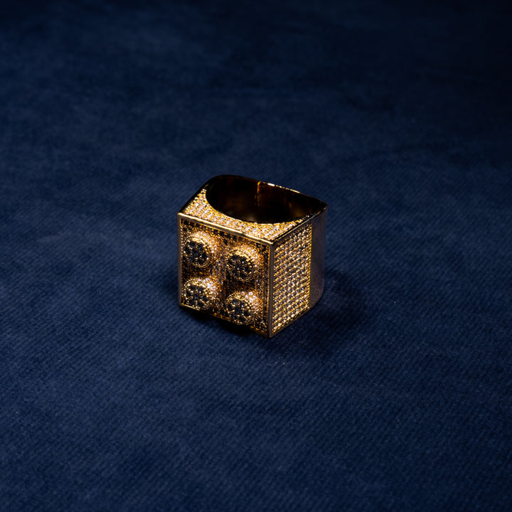 Block Ring - ICECLIQUE JEWELRY 