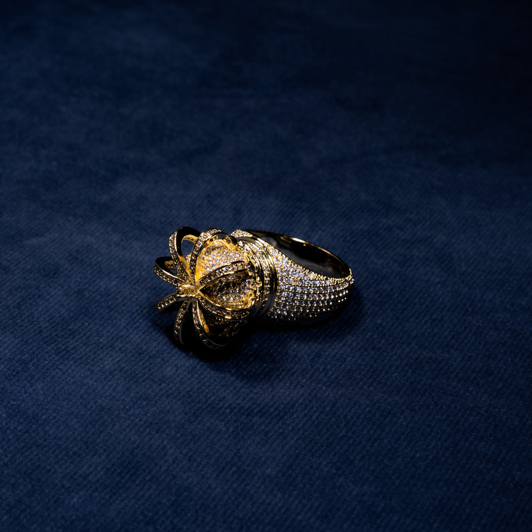 Crown Ring - ICECLIQUE JEWELRY 