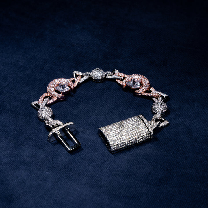 Moon & Star Bracelet - ICECLIQUE JEWELRY 