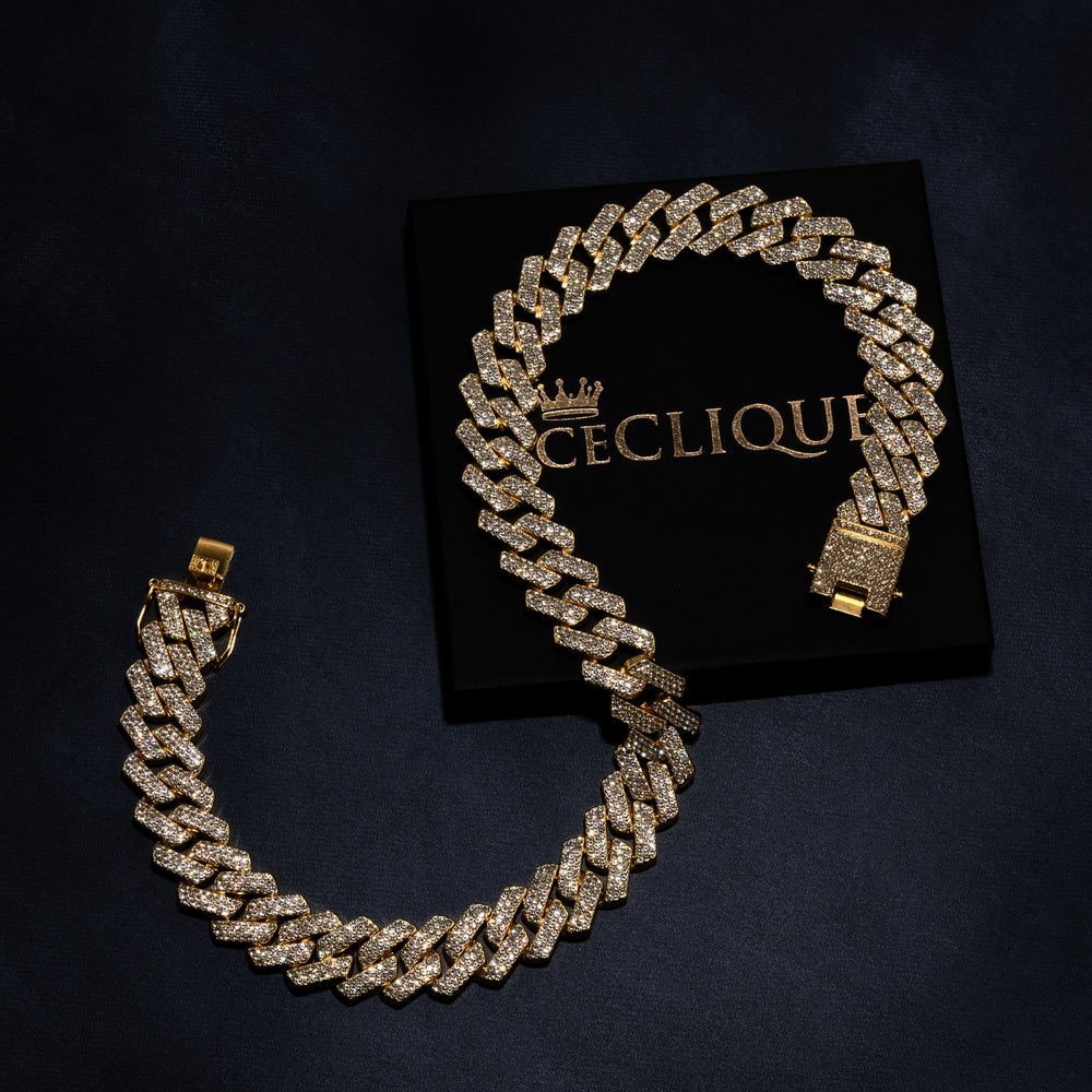 20mm Prong Chain - ICECLIQUE JEWELRY 