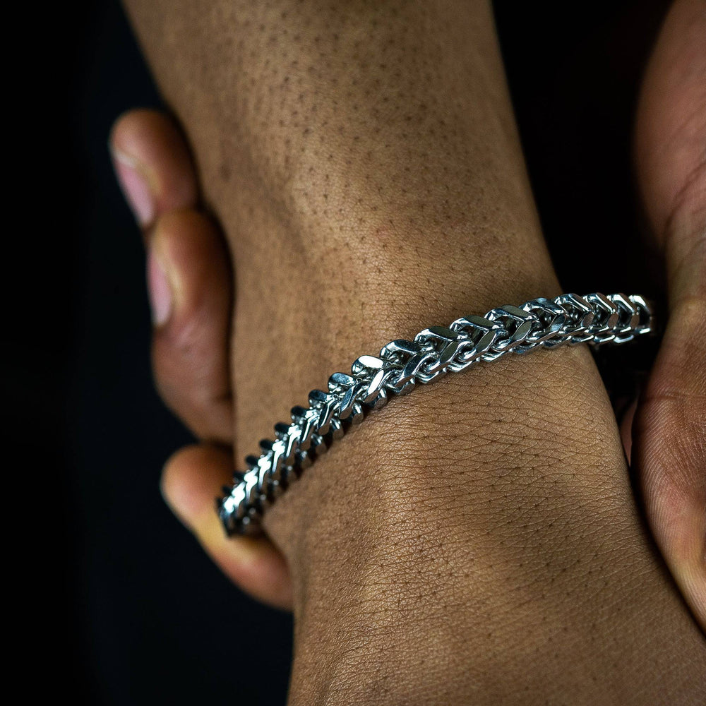15mm Franco Bracelet - ICECLIQUE JEWELRY 