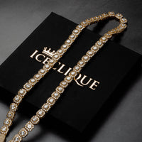 10mm Clustered Tennis Chain
